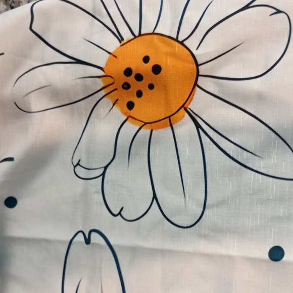 Women's Size 3XL Sunflower Print Romper w Pockets Jumpsuit Autumn Boho Hippie - Picture 7 of 12